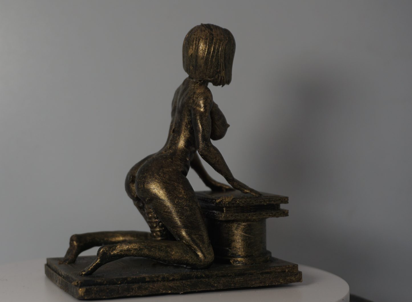 Sultry Manga Muse Mature Statue