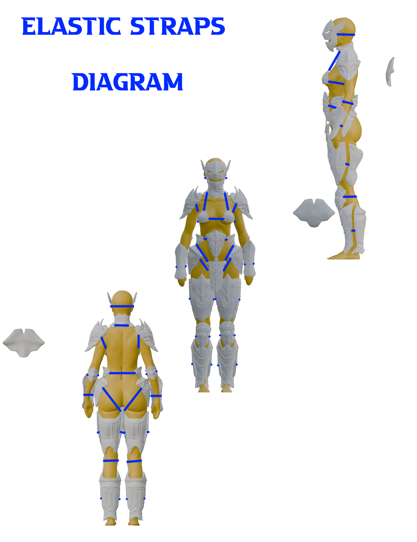 Ebony Armor Set (Modular)