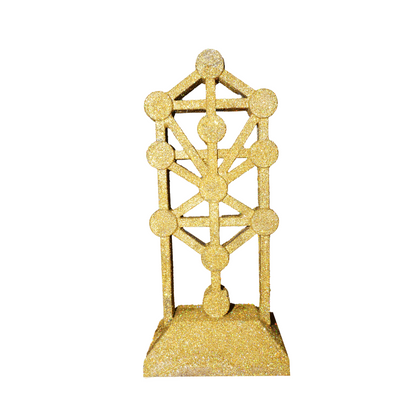 Glitter Tree of Life – Kabbalistic Symbol Art Piece