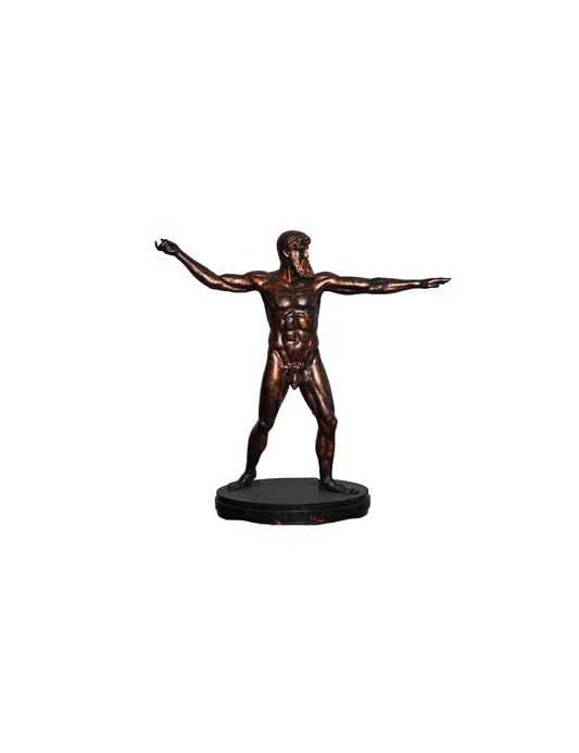 Zeus Statue | Greek God Sculpture | King of Olympus Figurine | Classical Greek Mythology Decor | Zeus Figure | Multiple Sizes & Colors