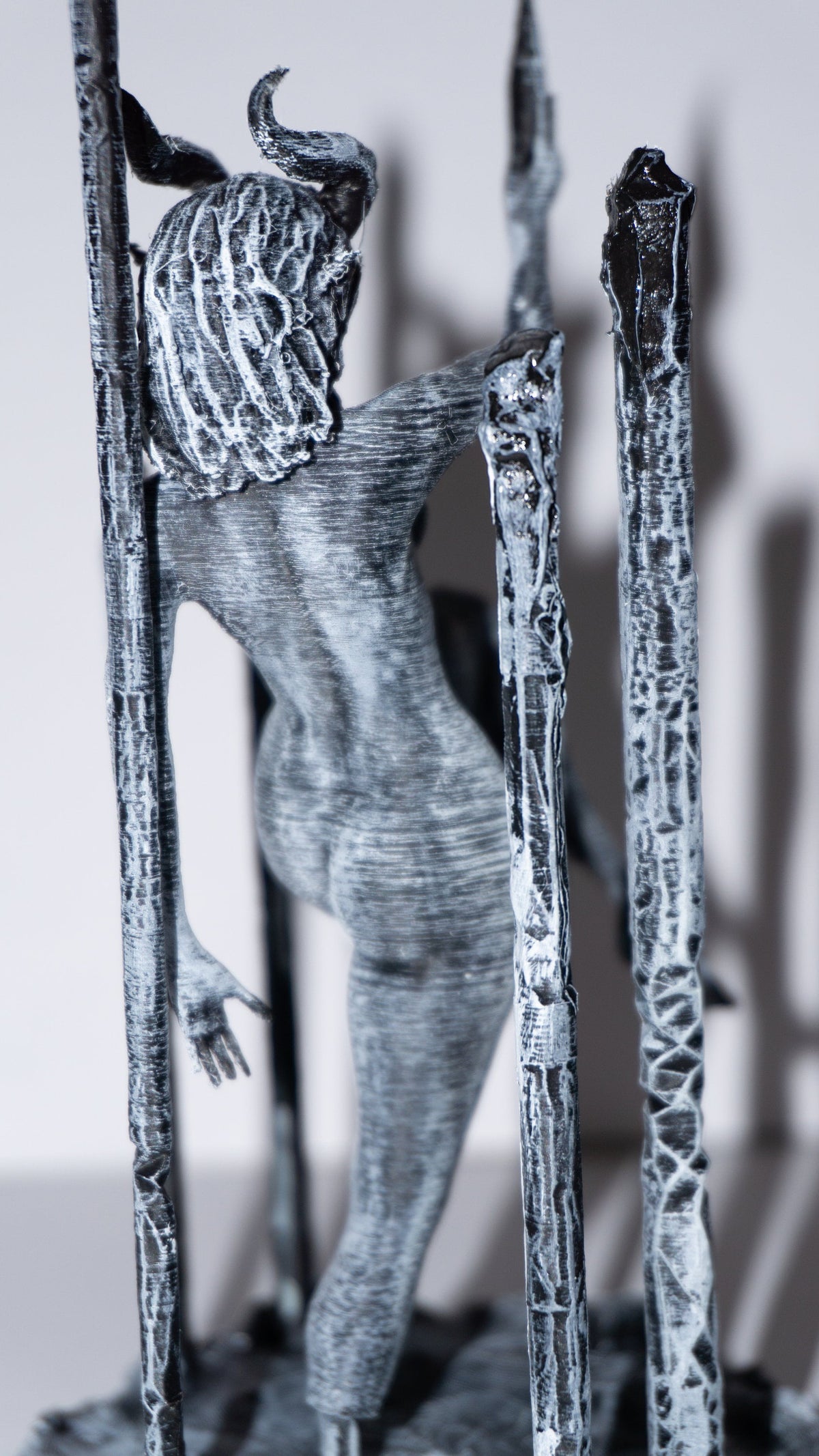 Succubus Figurine Statue, Female Pole Dancing Design