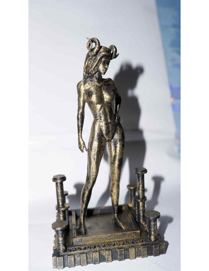 Pride Sculpture Statue, Female Sin 3D Printed Tabletop Decoration