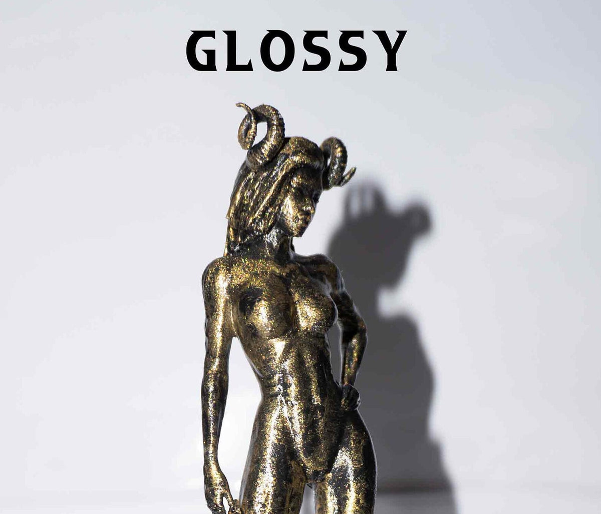 Pride Sculpture Statue, Female Sin 3D Printed Tabletop Decoration