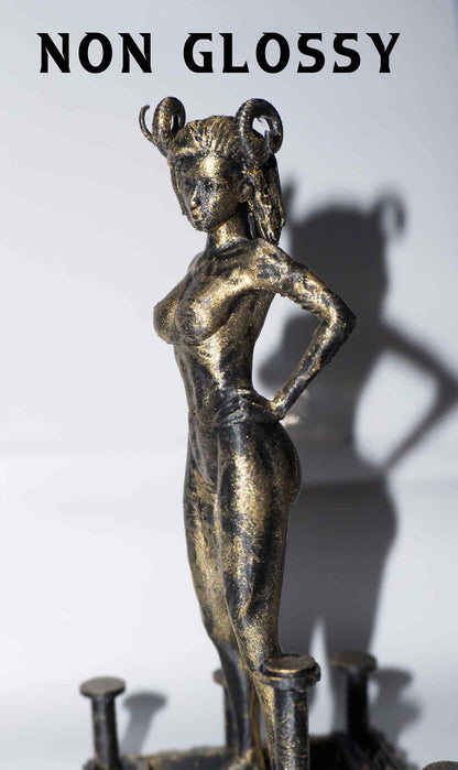 Pride Sculpture Statue, Female Sin 3D Printed Tabletop Decoration
