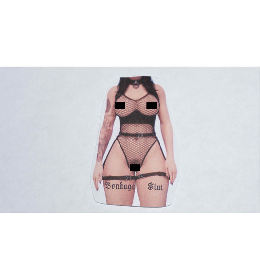 Bondage Sl.t Sticker erotic sticker