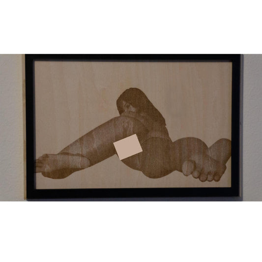 Feet lover | Wooden Art Piece | Wood | Art | Feet | Love | Female | Femininity | Sensual