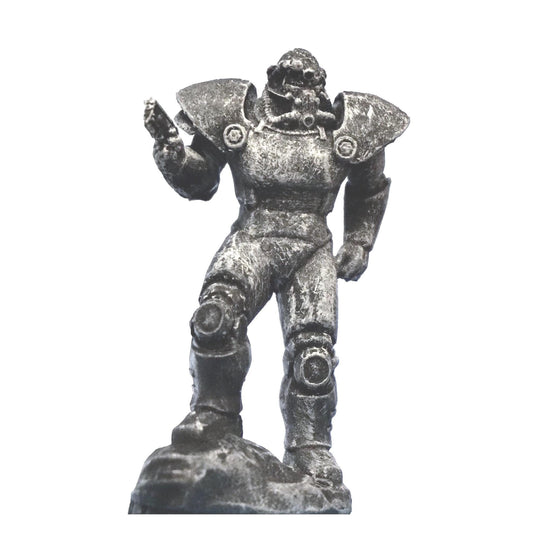 Classic Metallic Monk Knight Handmade Dark sci fi Monster Figurine