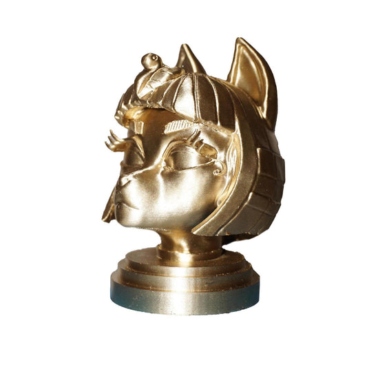 Ankha head sculpture Inspired by Egyptian Style Characters