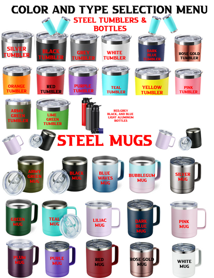 Fallout Factions and logos Mugs, Tumblers, and Bottles