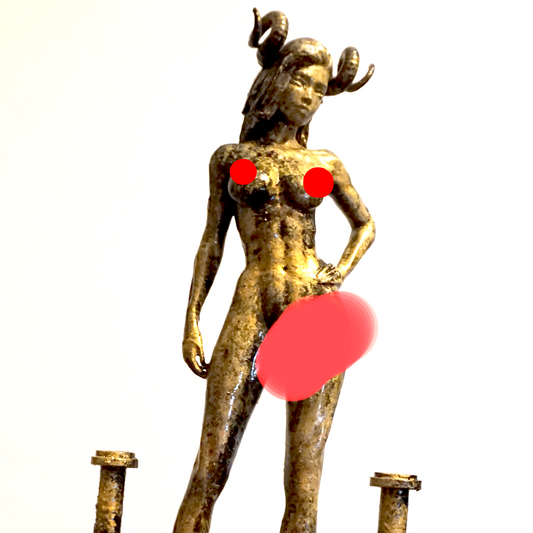 Transgender "Devil Spawn" Erotic Art Sculpture and figurine (Copy) (Copy)