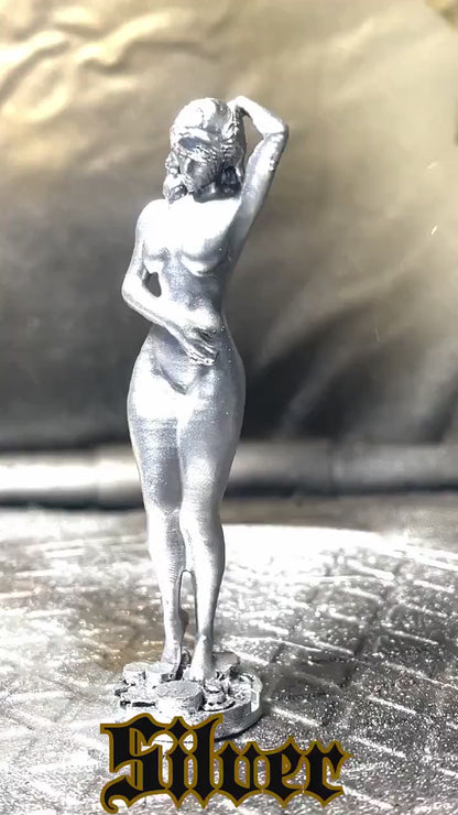 Alissa Sculpture Figurine, Female Tabletop Statue Decor