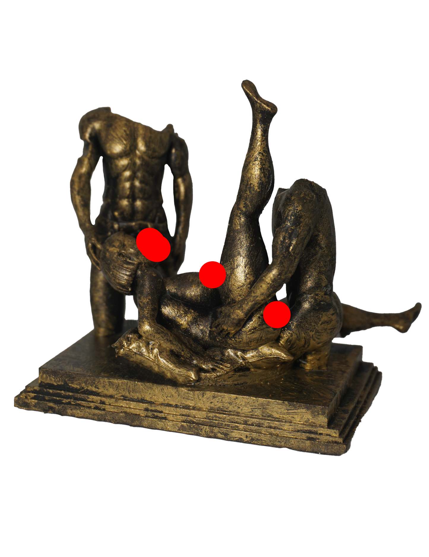 Bedroom Embrace Mature Statue