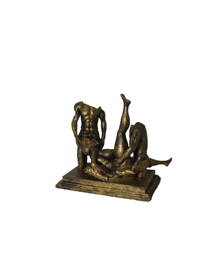 Bedroom Embrace Mature Statue