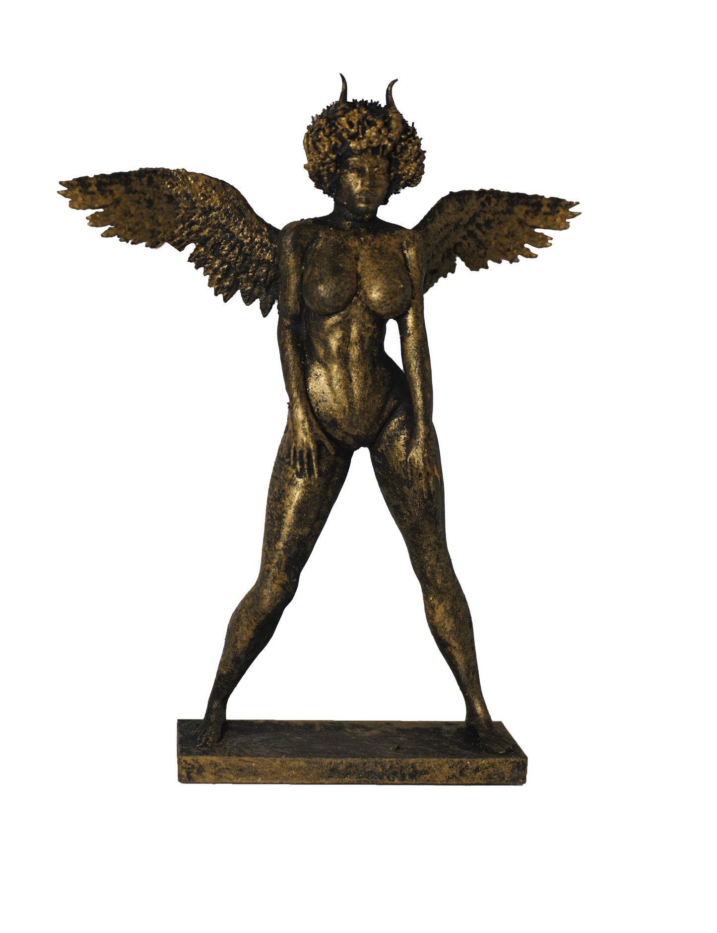 Demon Angel Muse Statue