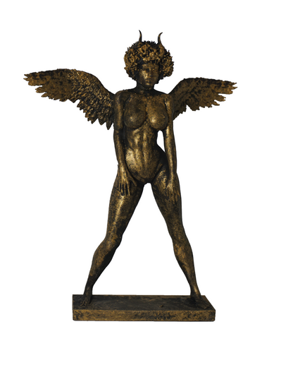 Demon Angel Muse Statue